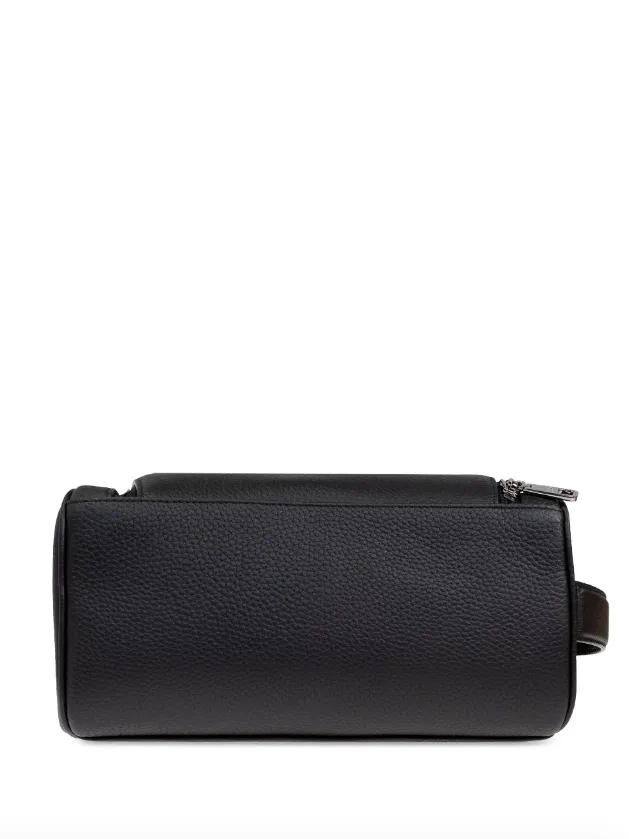 Dolce & Gabbana logo-patch wash bag