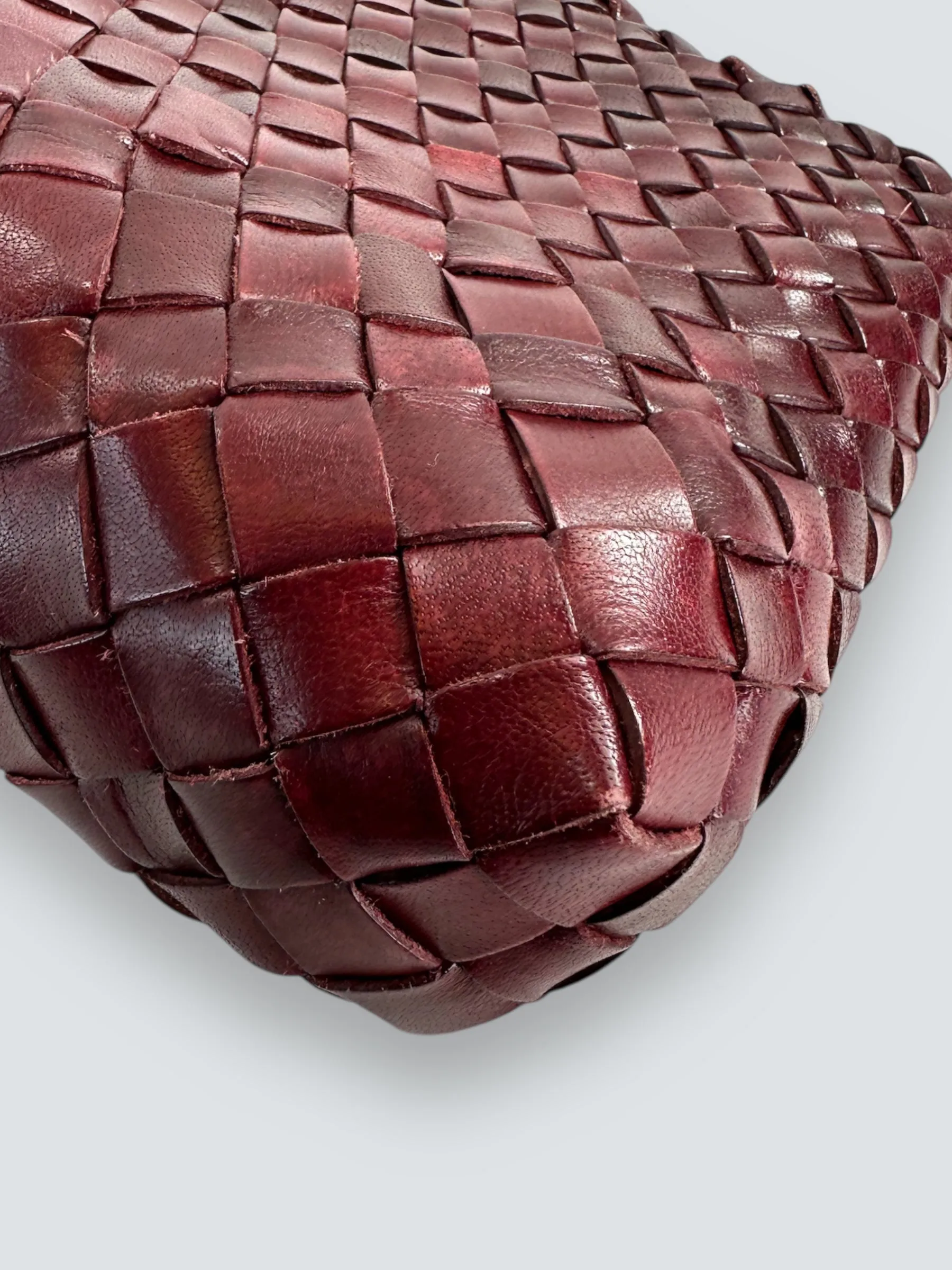 Dragon Diffusion Rosanna Woven Leather Shoulder Bag