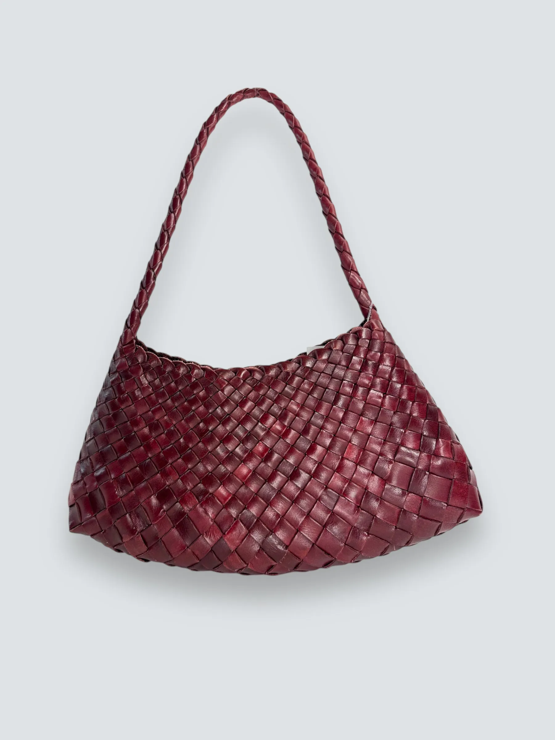 Dragon Diffusion Rosanna Woven Leather Shoulder Bag
