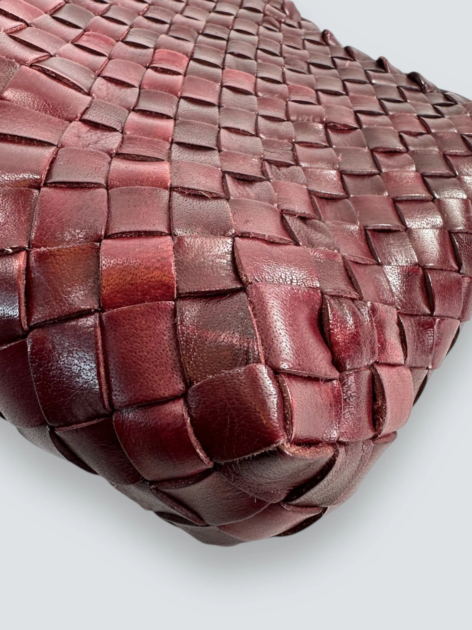Dragon Diffusion Rosanna Woven Leather Shoulder Bag