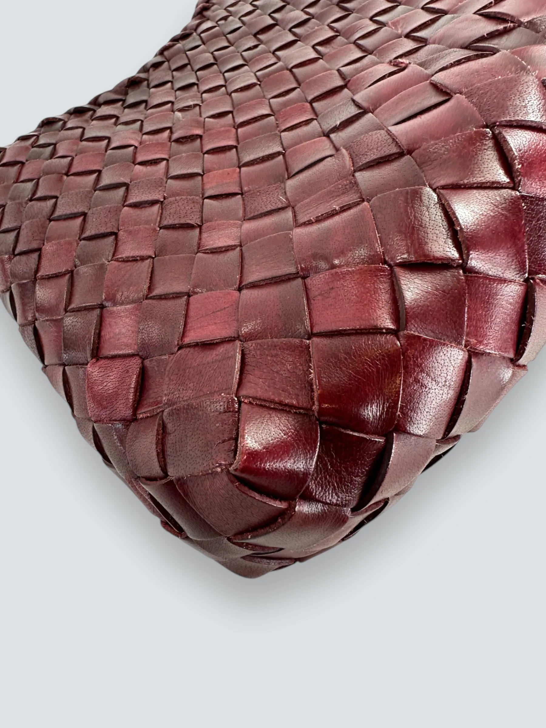 Dragon Diffusion Rosanna Woven Leather Shoulder Bag