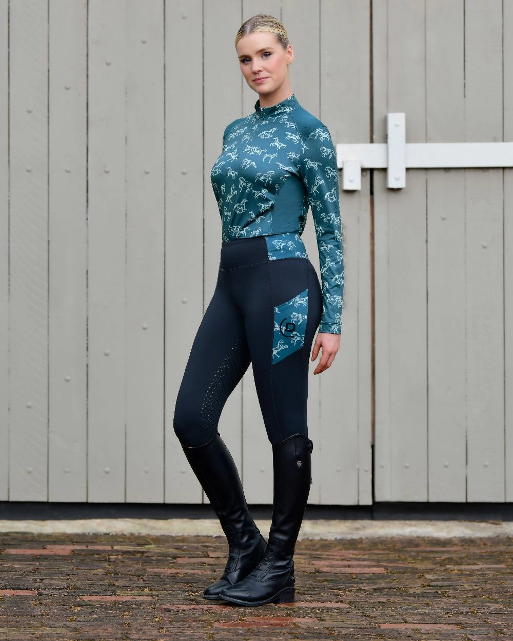 Dublin Womens Autumn Sally Long Sleeve Riding Top