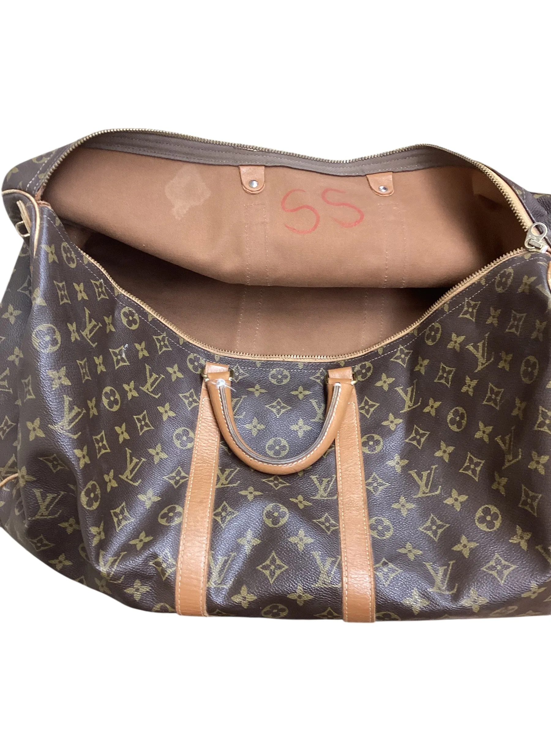 Duffle And Weekender Luxury Designer By Louis Vuitton, Size: Large