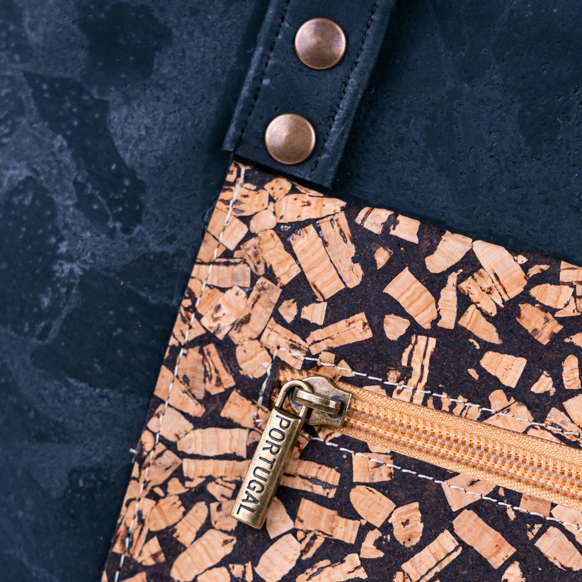 Eco-Friendly Cork Tote Bag with Natural Finish BAGP-302