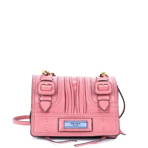 Etiquette Shoulder Bag Glace Calf Small