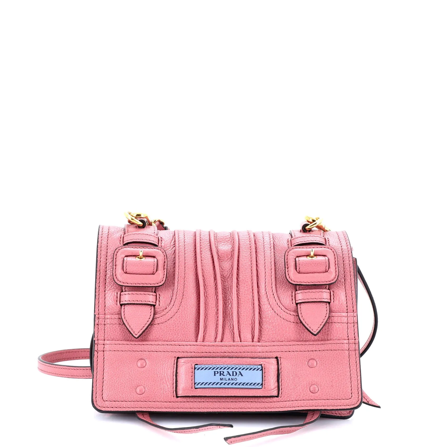 Etiquette Shoulder Bag Glace Calf Small