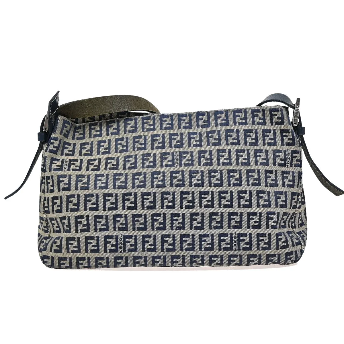 Fendi Baguette Canvas Shoulder Bag (Pre-Owned)