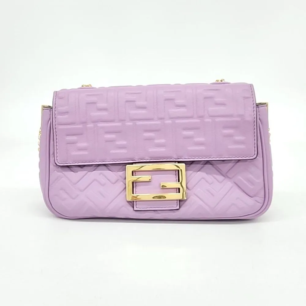 Fendi Baguette Chain Shoulder Bag