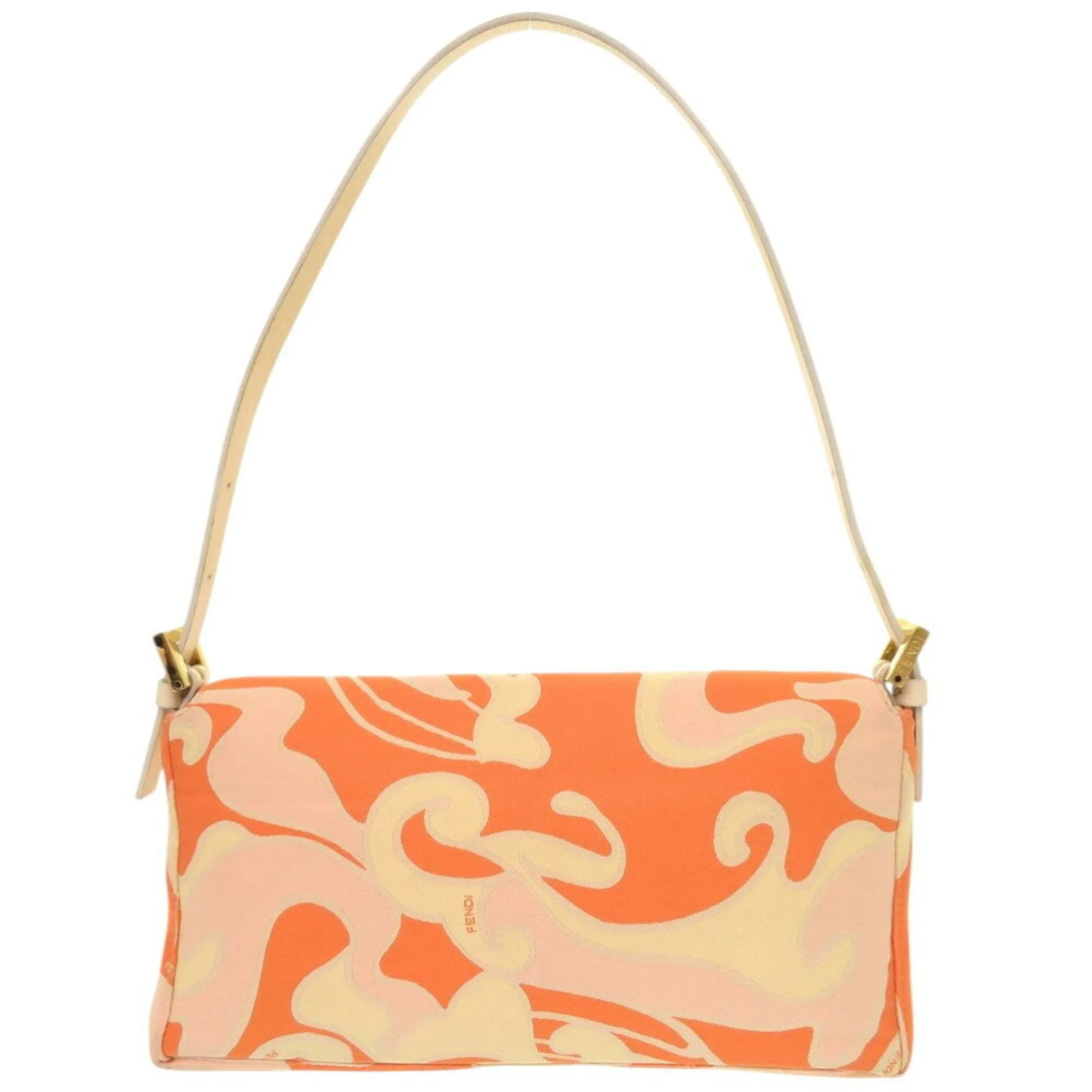 Fendi  Canvas Handbag Shoulder Bag (Pre-Owned)