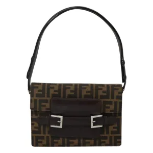 Fendi Canvas Shoulder Bag (Pre-Owned)