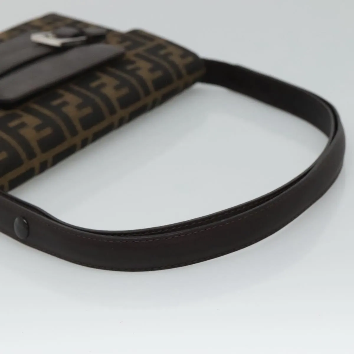 Fendi Canvas Shoulder Bag (Pre-Owned)
