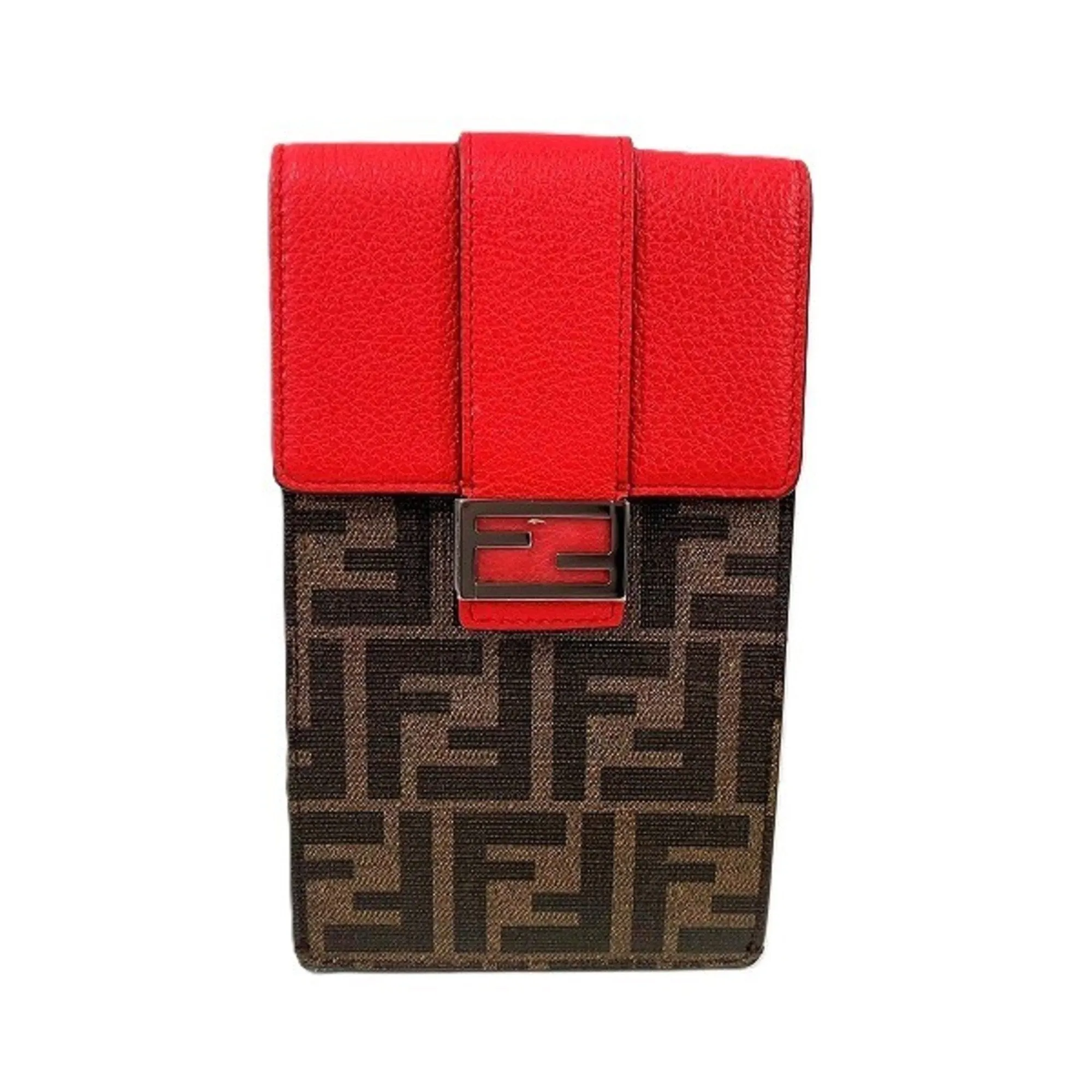Fendi  Color Pvc Leather Pouch Shoulder Bag (Pre-Owned)
