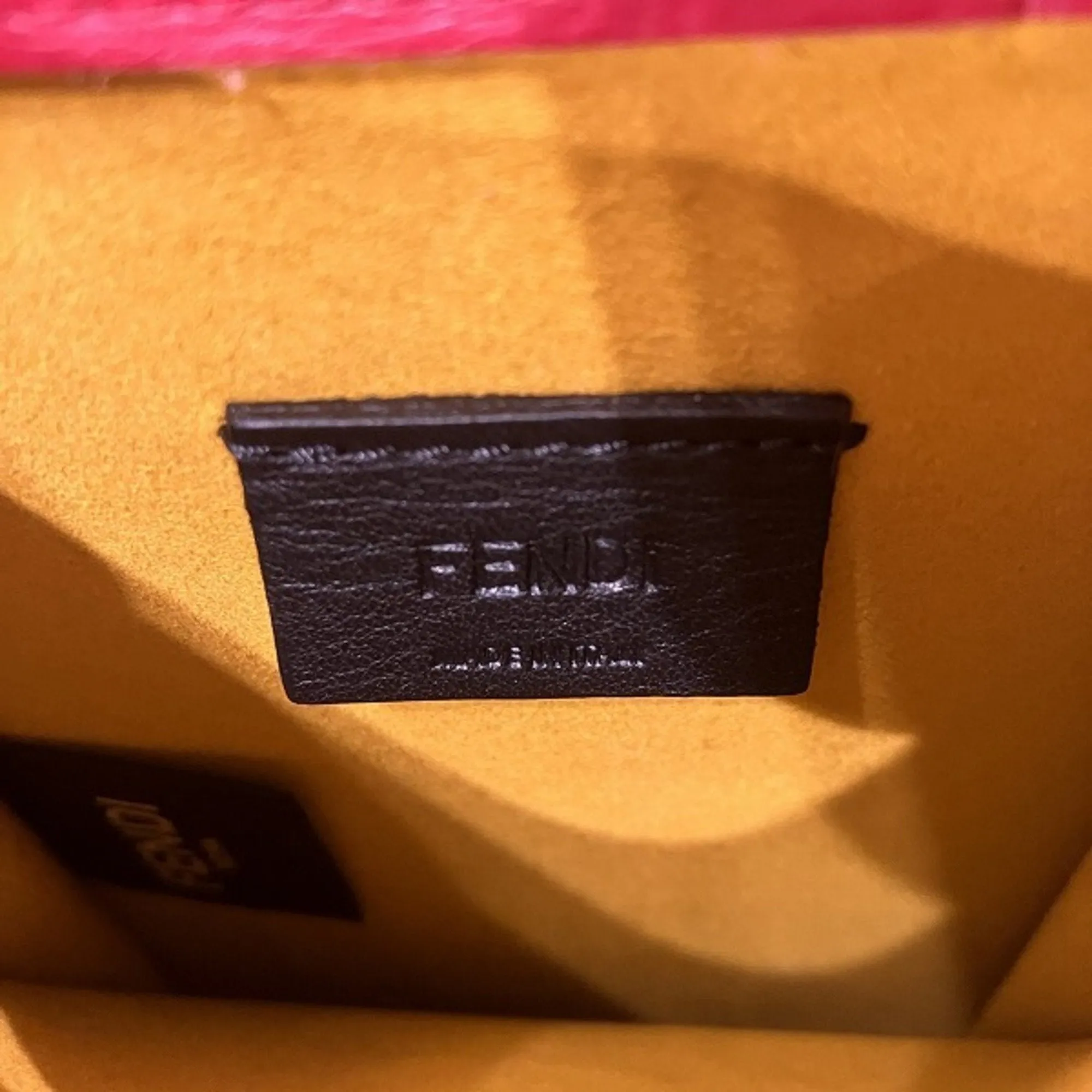 Fendi  Color Pvc Leather Pouch Shoulder Bag (Pre-Owned)