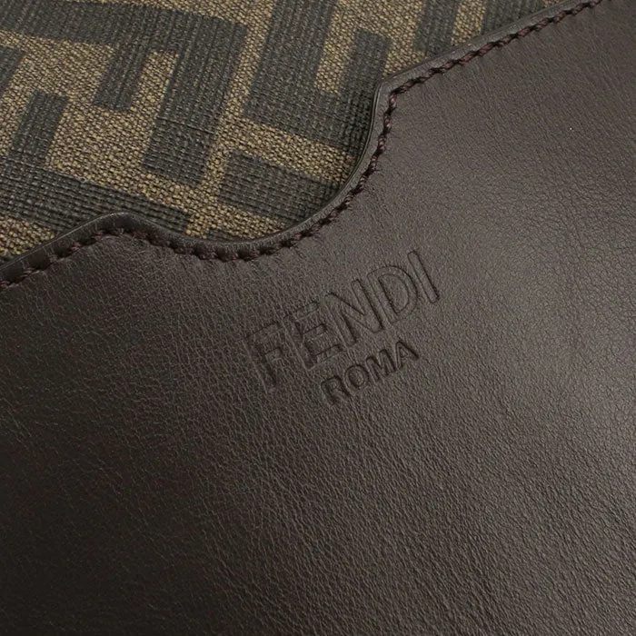 FENDI FE88632 Camera case Fendi Rome Shoulder Bag PVC Brown mens