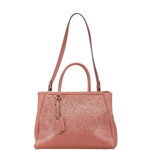 Fendi Leather Handbag Shoulder Bag (Pre-Owned)