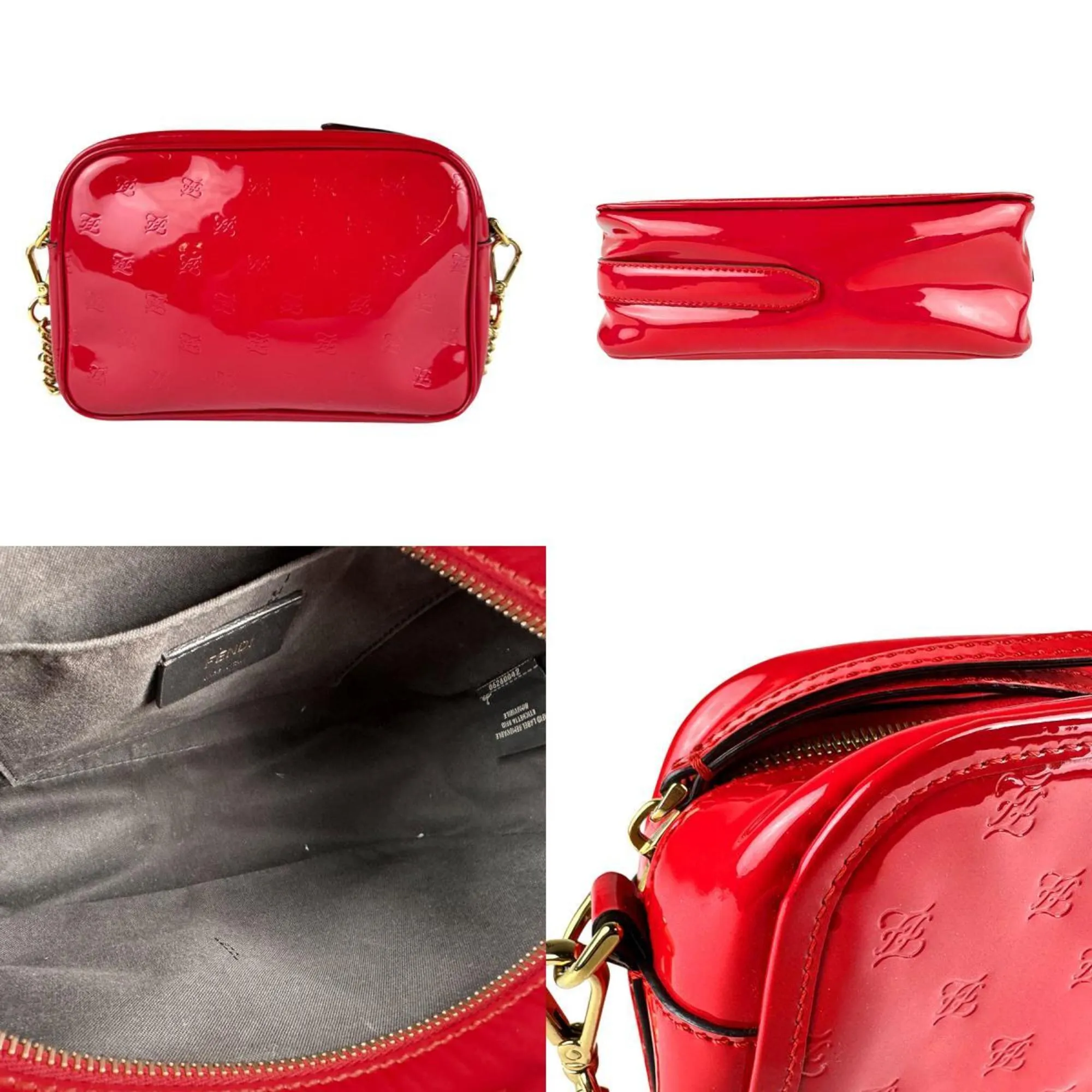 Fendi Leather Shoulder Bag (Pre-Owned)