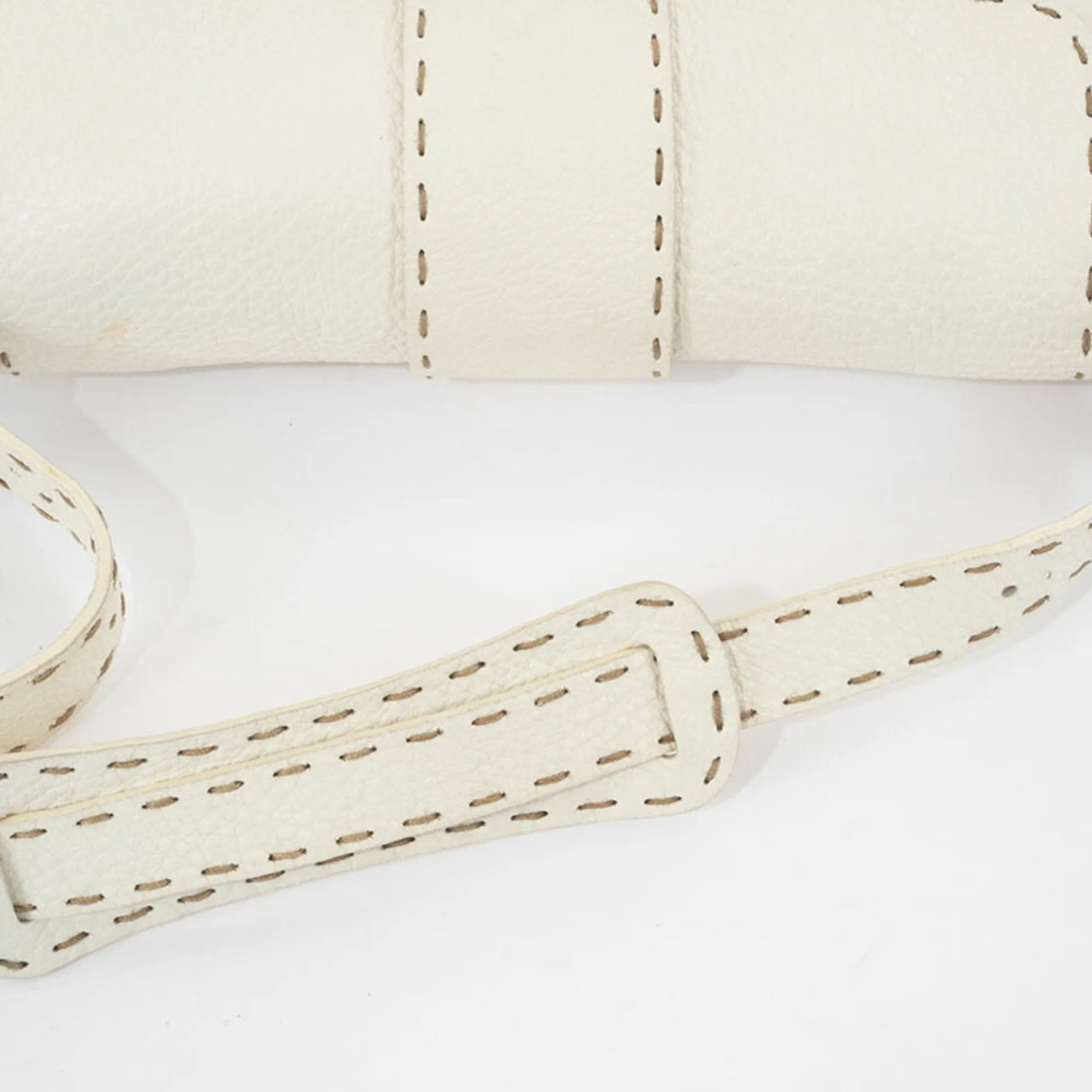Fendi Selleria Leather Shoulder Bag (Pre-Owned)
