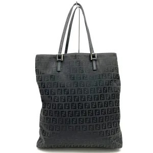 Fendi Zucchino Nylon Canvas Shoulder Bag (Pre-Owned)