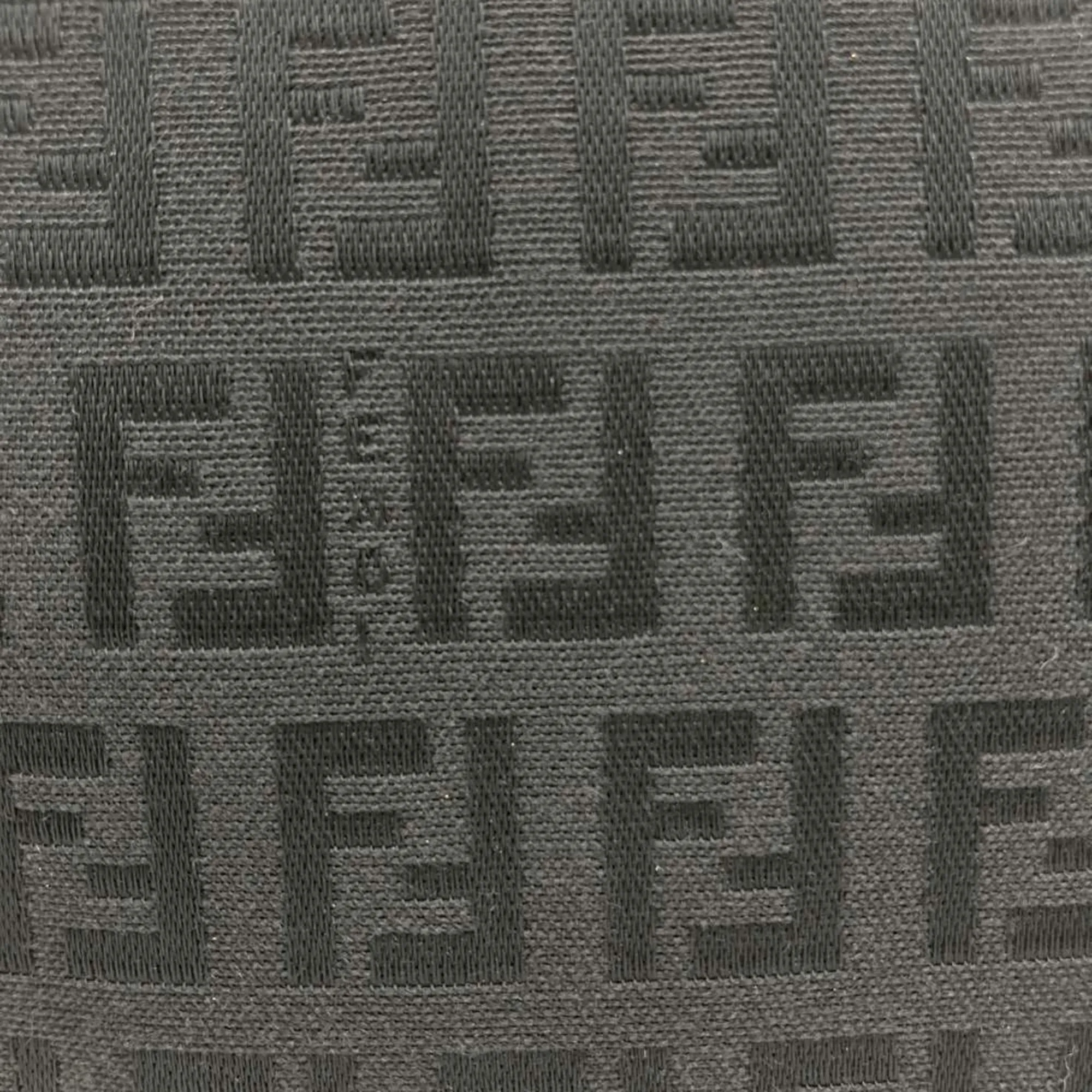 Fendi Zucchino Nylon Canvas Shoulder Bag (Pre-Owned)