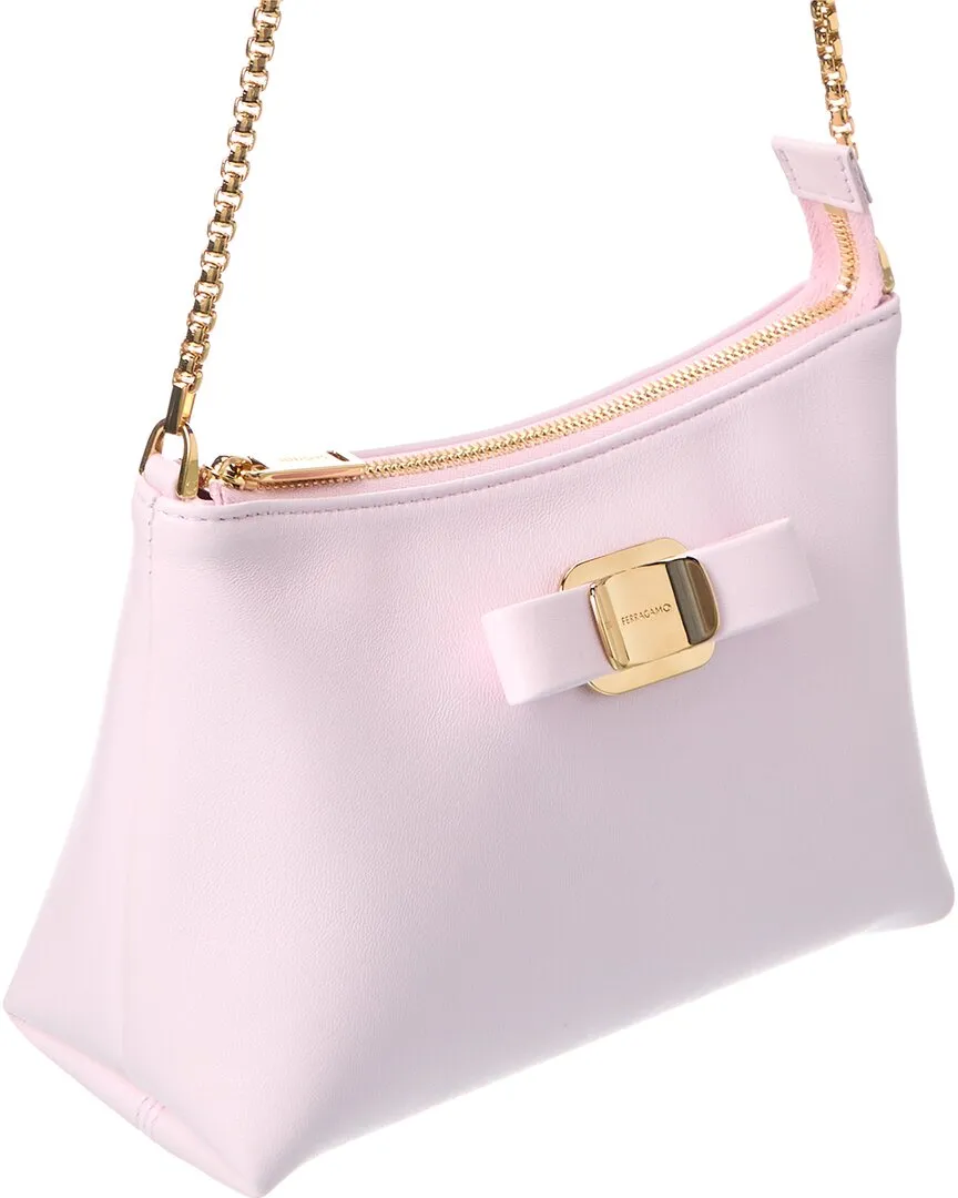 Ferragamo Leather Shoulder Bag