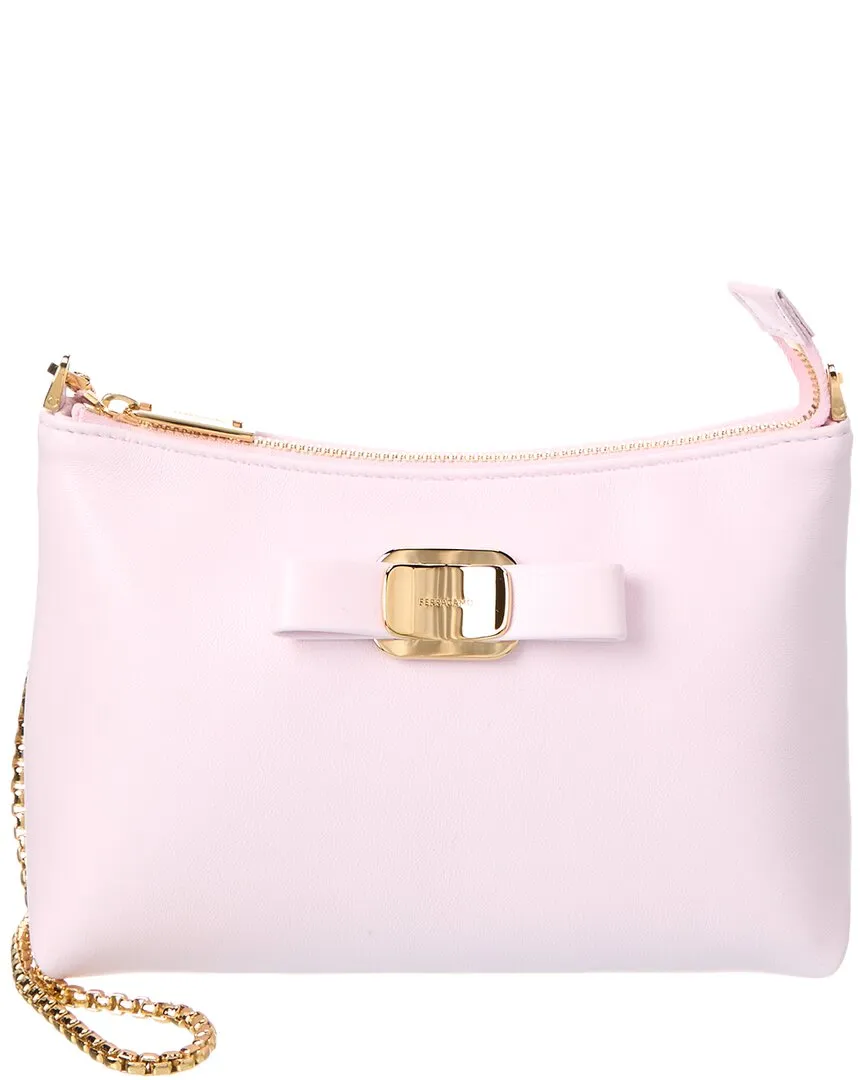 Ferragamo Leather Shoulder Bag