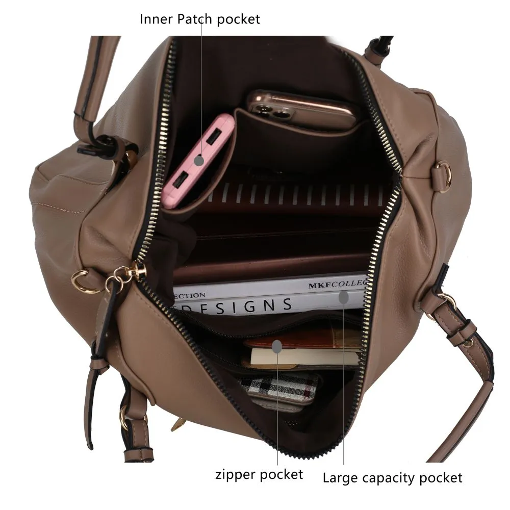 Fiorella Weekender Vegan Leather Womens Handbag