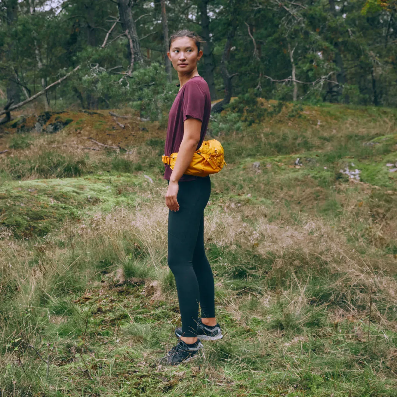 Fjallraven Abisko Hip Pack 6 Mustard Yellow