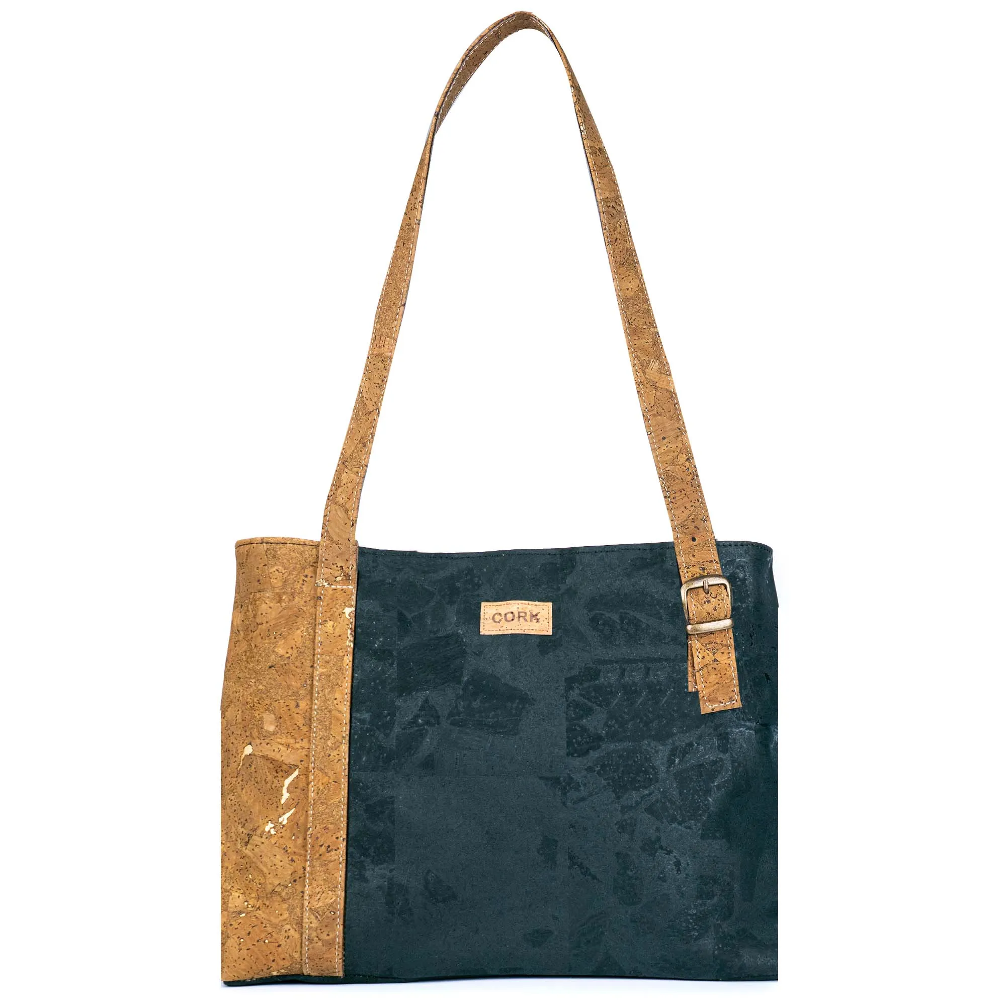 Floral Cork Shoulder Handbag BAGP-306