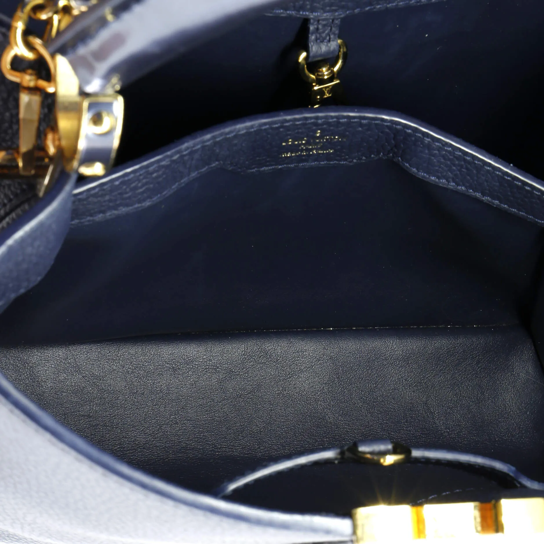 Flower Chain Capucines Bag Leather MM