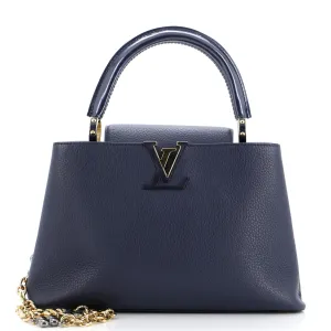 Flower Chain Capucines Bag Leather MM