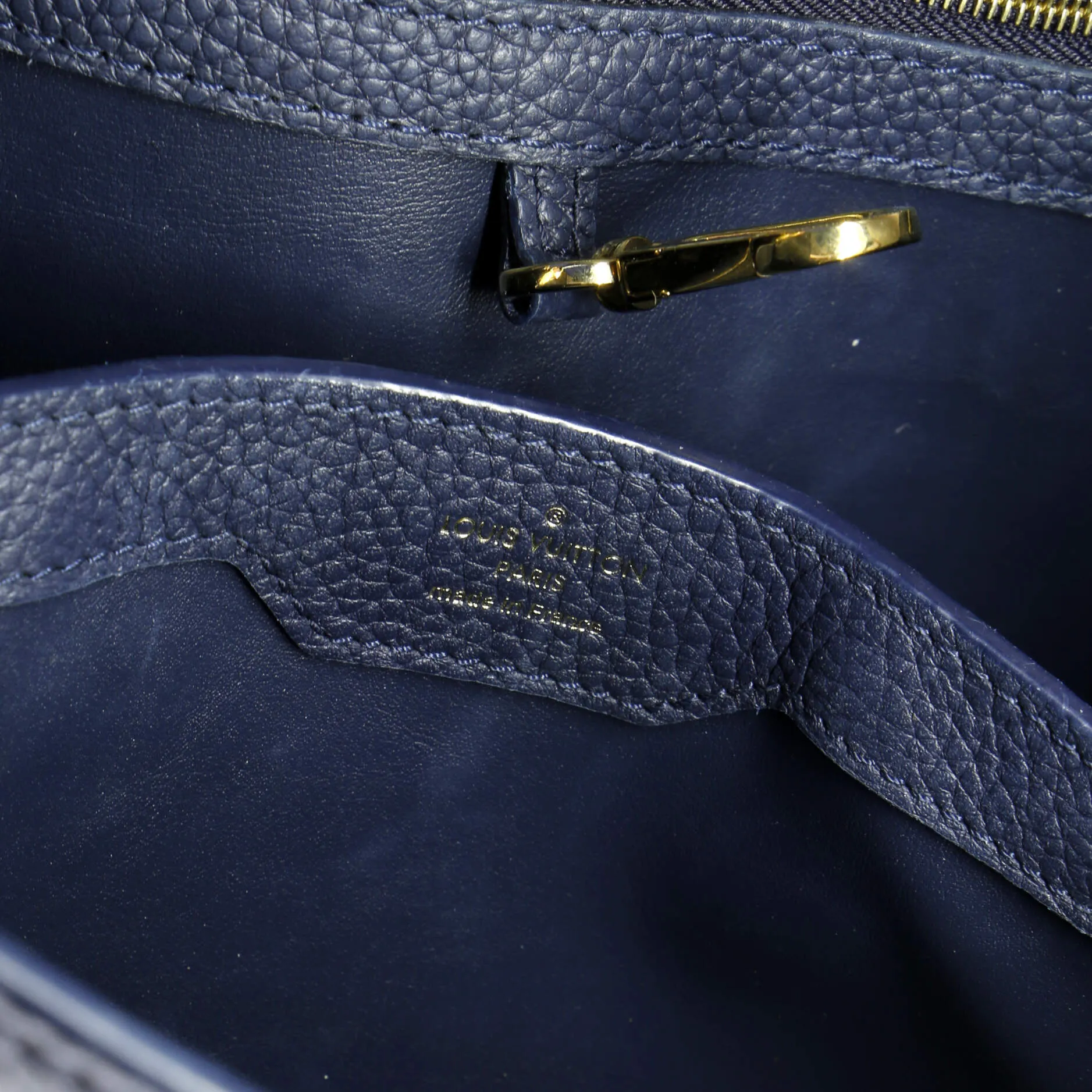 Flower Chain Capucines Bag Leather MM