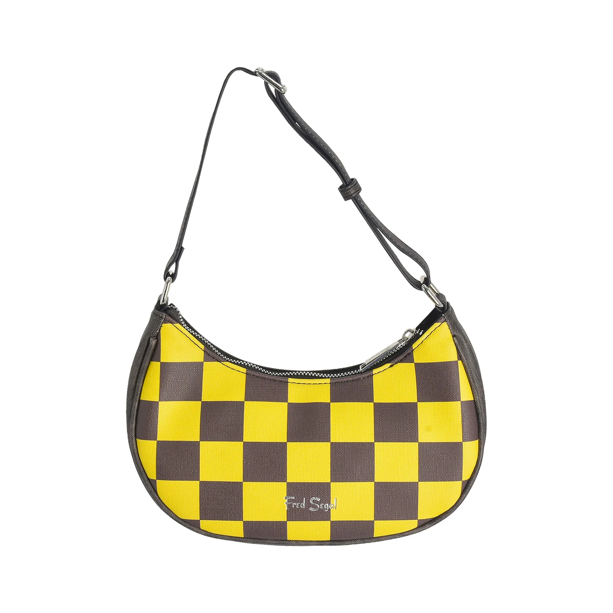 Fred Segal Harry Potter Checker Hufflepuff Shoulder Bag