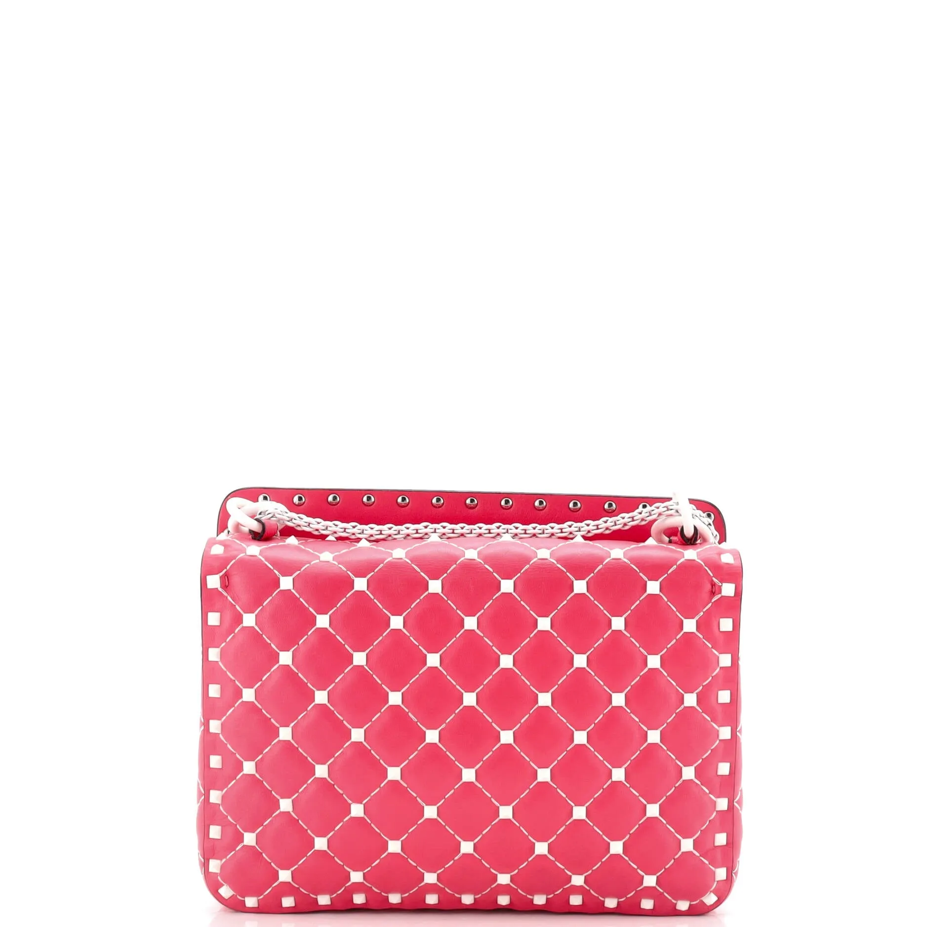 Free Rockstud Spike Flap Bag Quilted Leather Medium