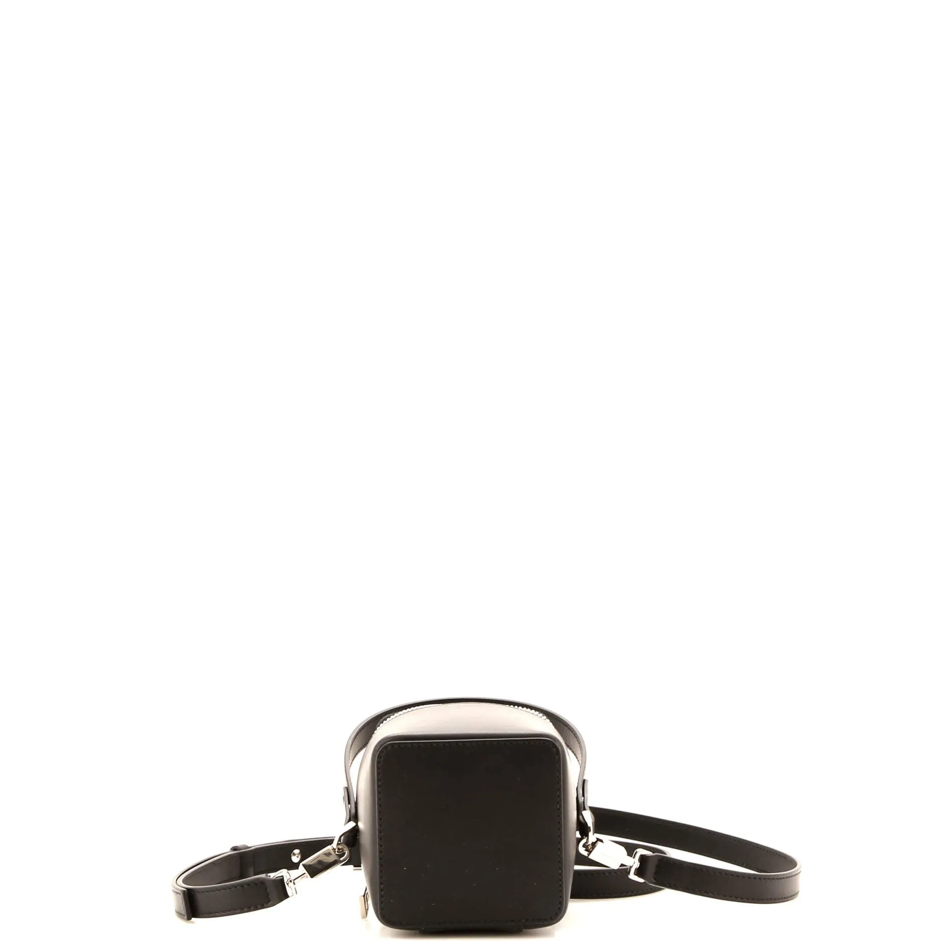 Gancicni Top Handle Vanity Case Leather Mini