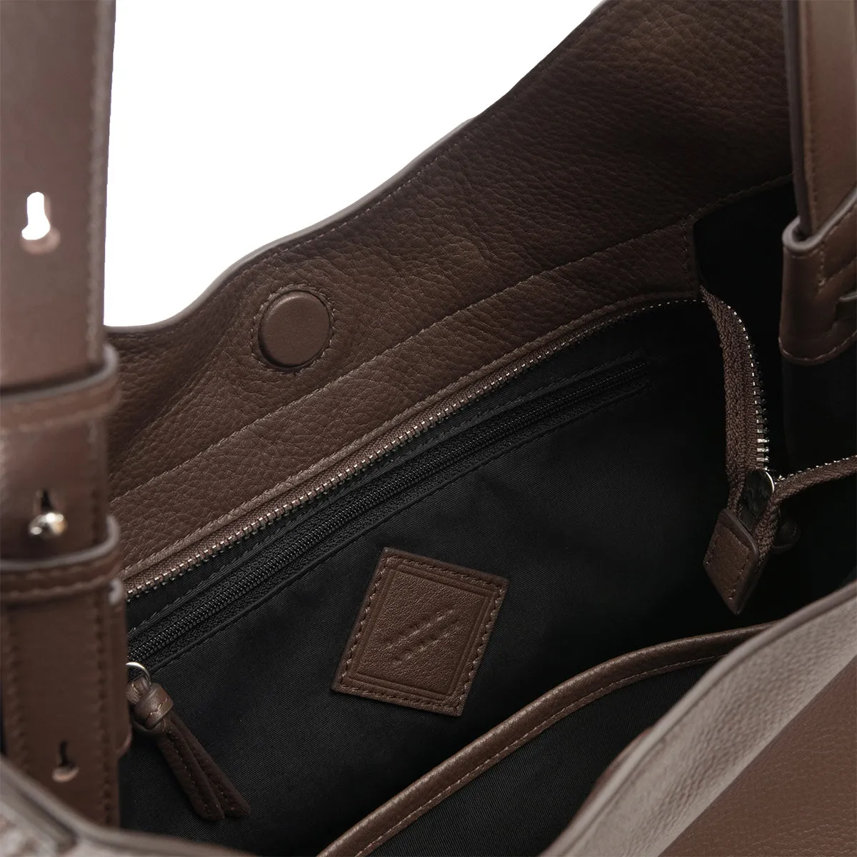 Genevieve Leather Hobo