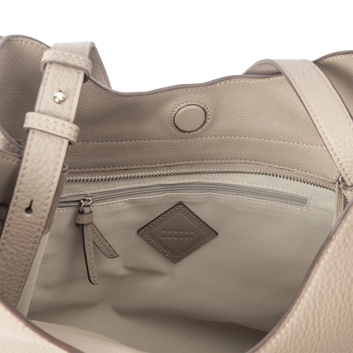 Genevieve Leather Hobo