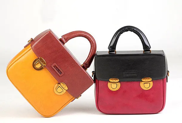 Genuine Leather Handbag Messenger Bag Crossbody Bag Shoulder Bag Purse For Women