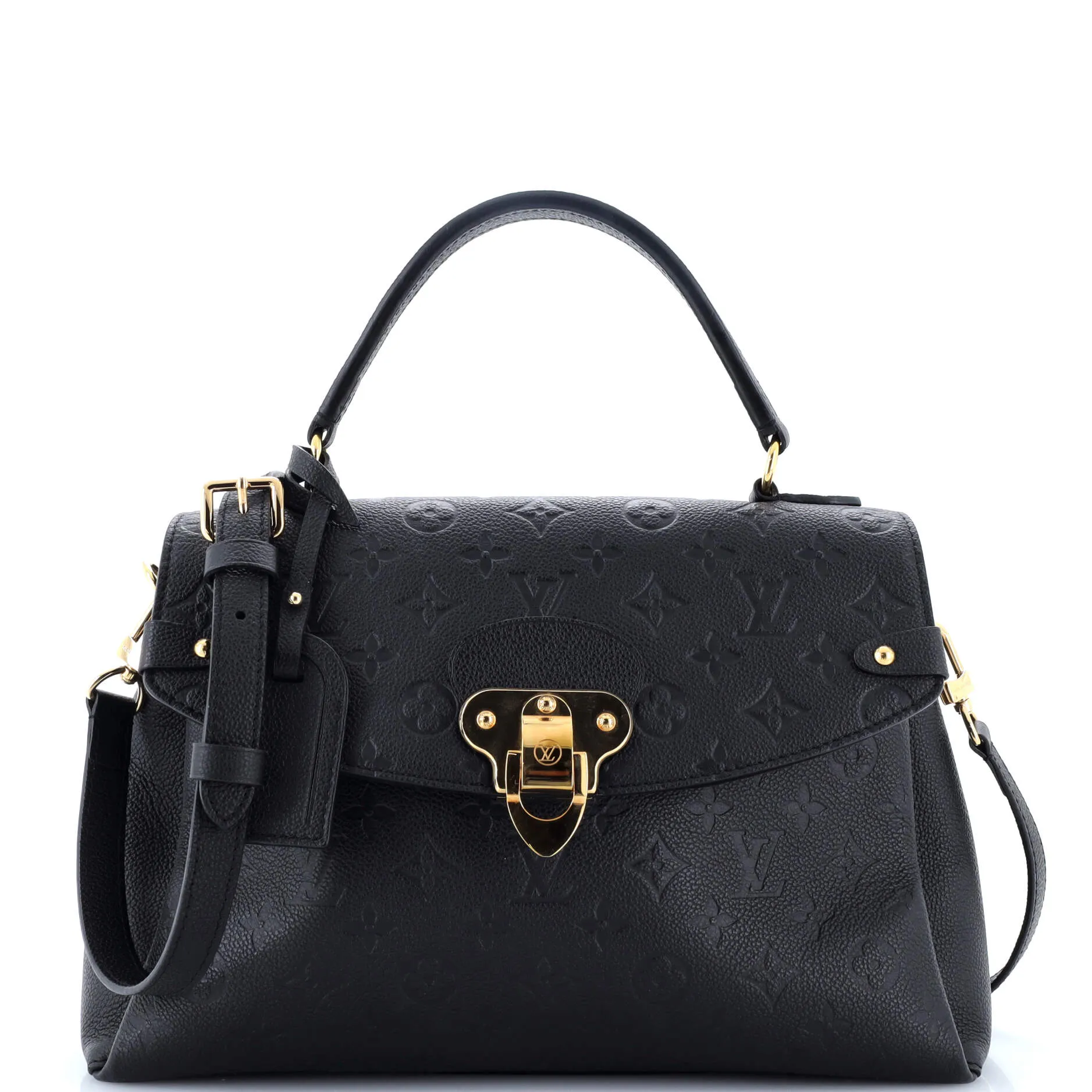 Georges Handbag Monogram Empreinte Leather MM