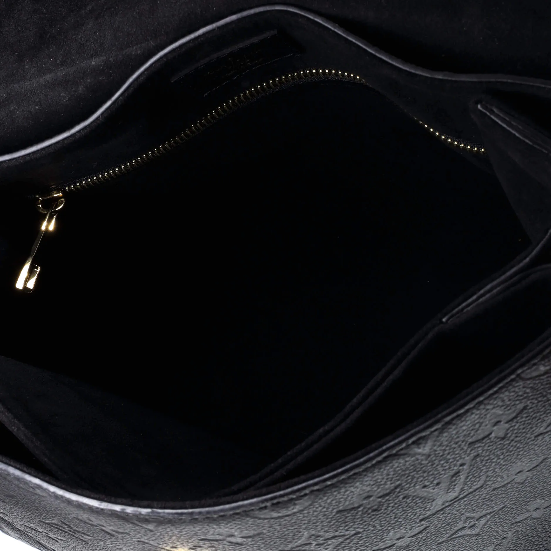 Georges Handbag Monogram Empreinte Leather MM