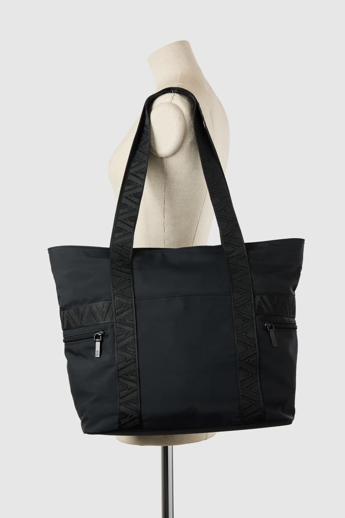 Gia Large Nylon Tote Bag