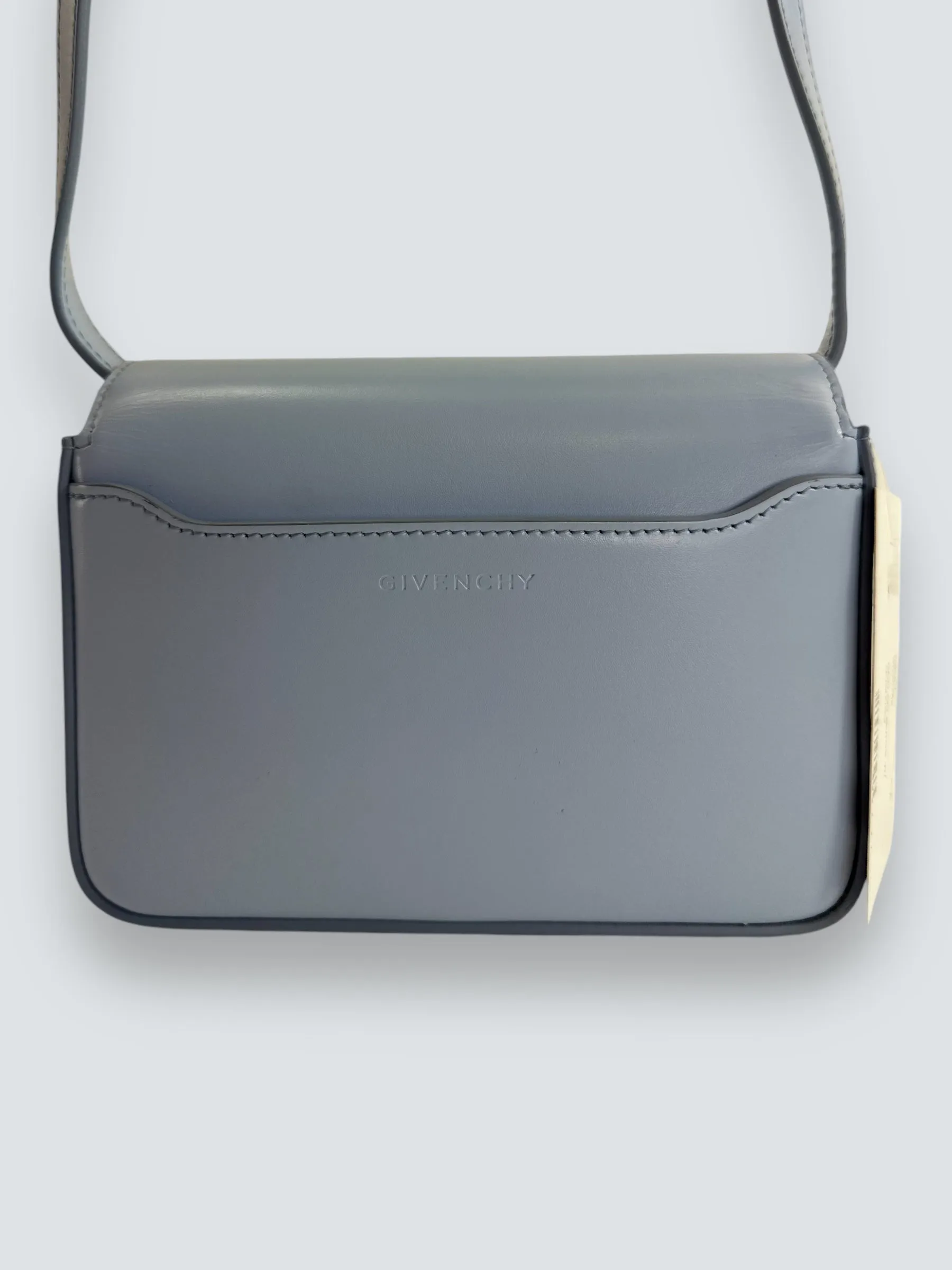 Givenchy Small Pale Blue Leather 4G Crossbody