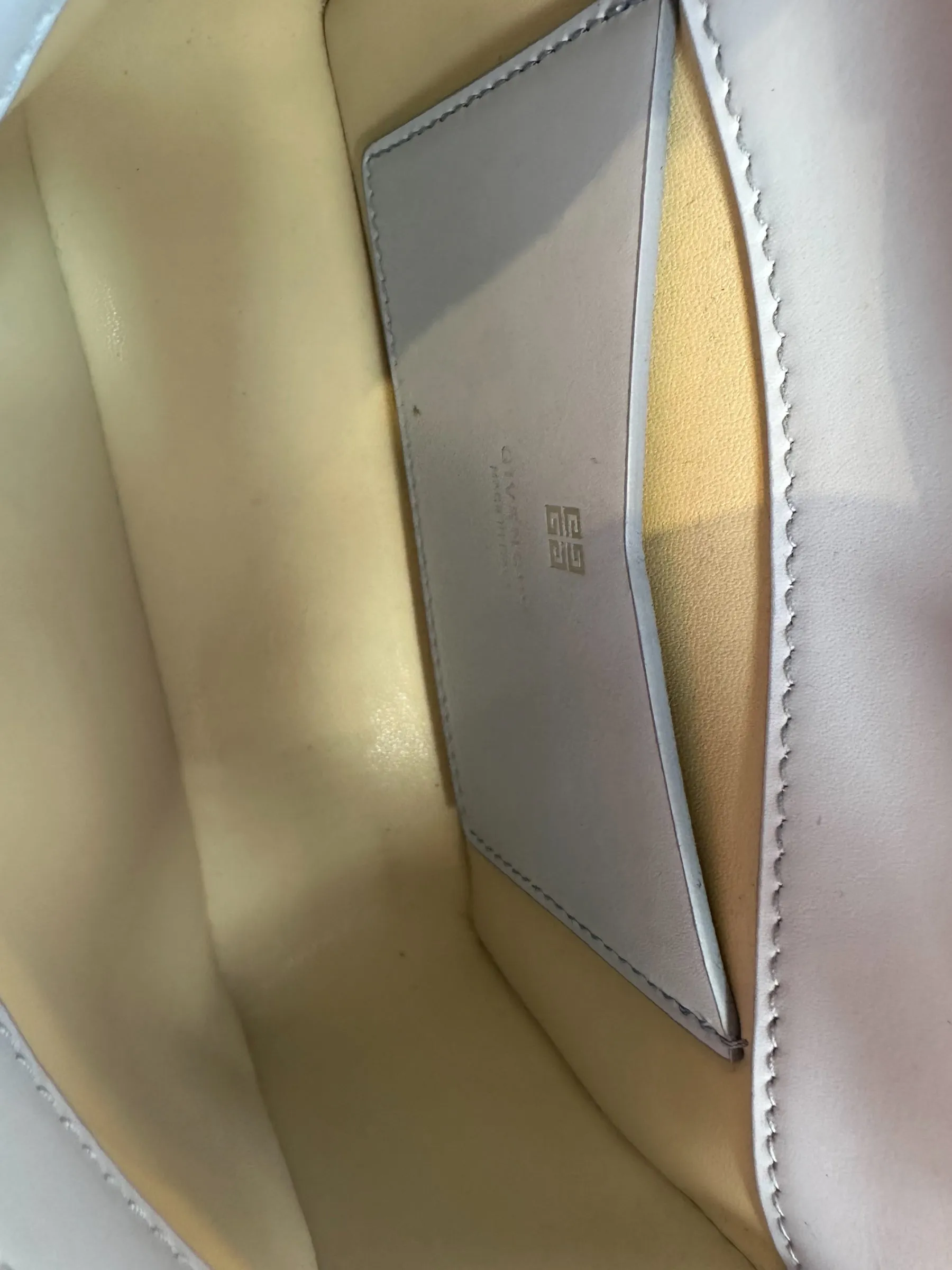 Givenchy Small Pale Blue Leather 4G Crossbody