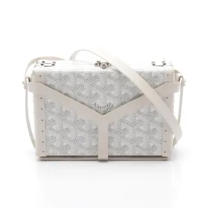 Goyard  Coated Canvas Leather Shoulder Bag (Pre-Owned)