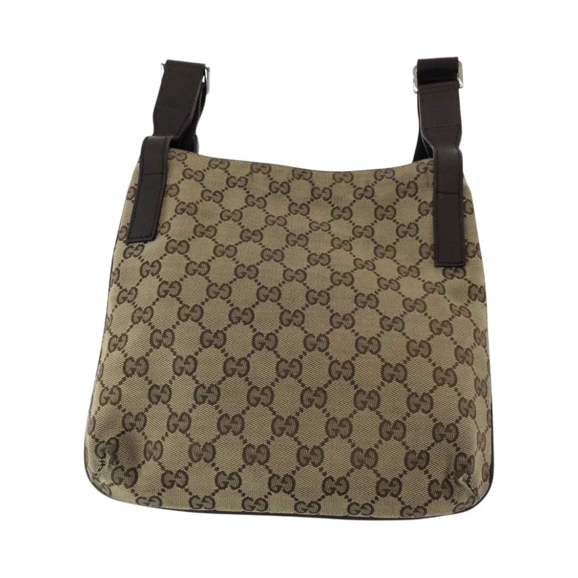 Gucci  Gg Canvas Pochette Shoulder Bag (Pre-Owned)