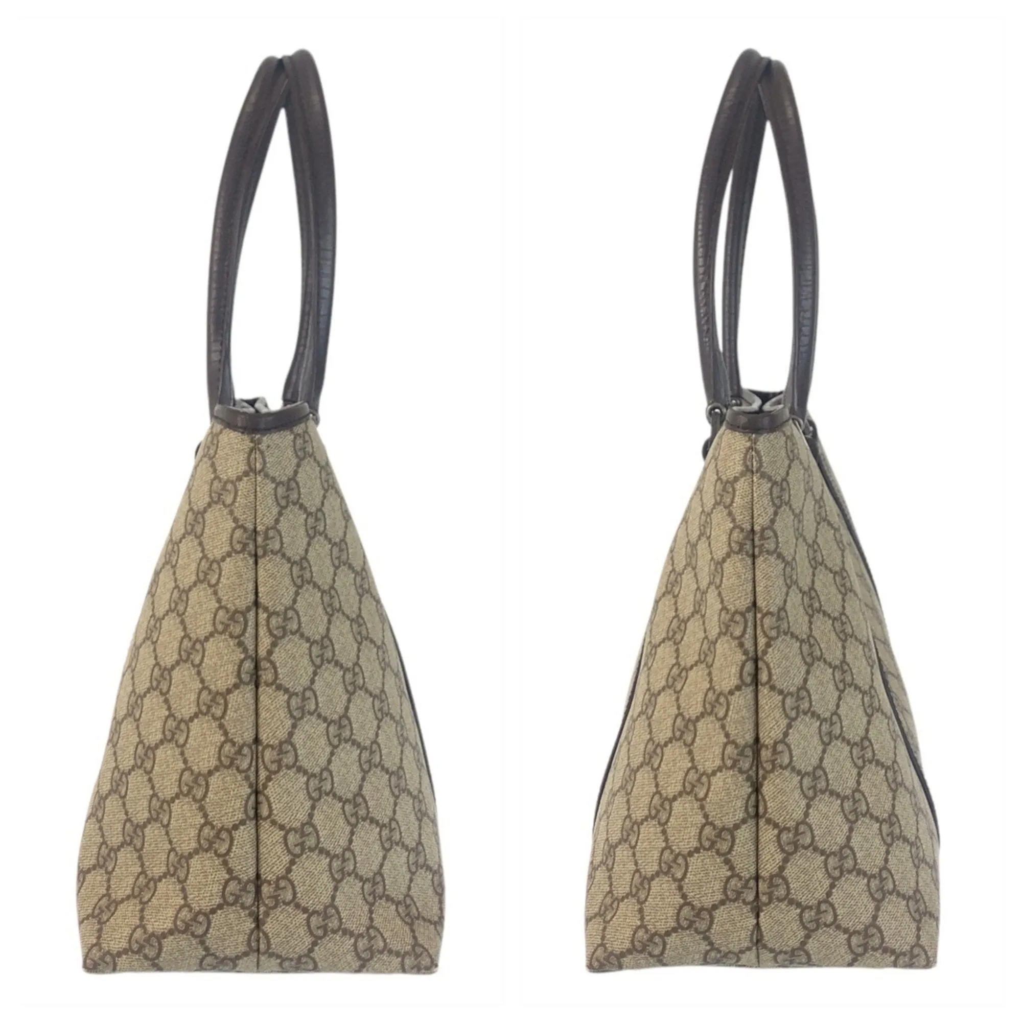 Gucci  Gg Supreme Leather Shoulder Bag Tote Bag (Pre-Owned)