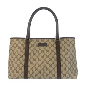 Gucci  Gg Supreme Leather Shoulder Bag Tote Bag (Pre-Owned)