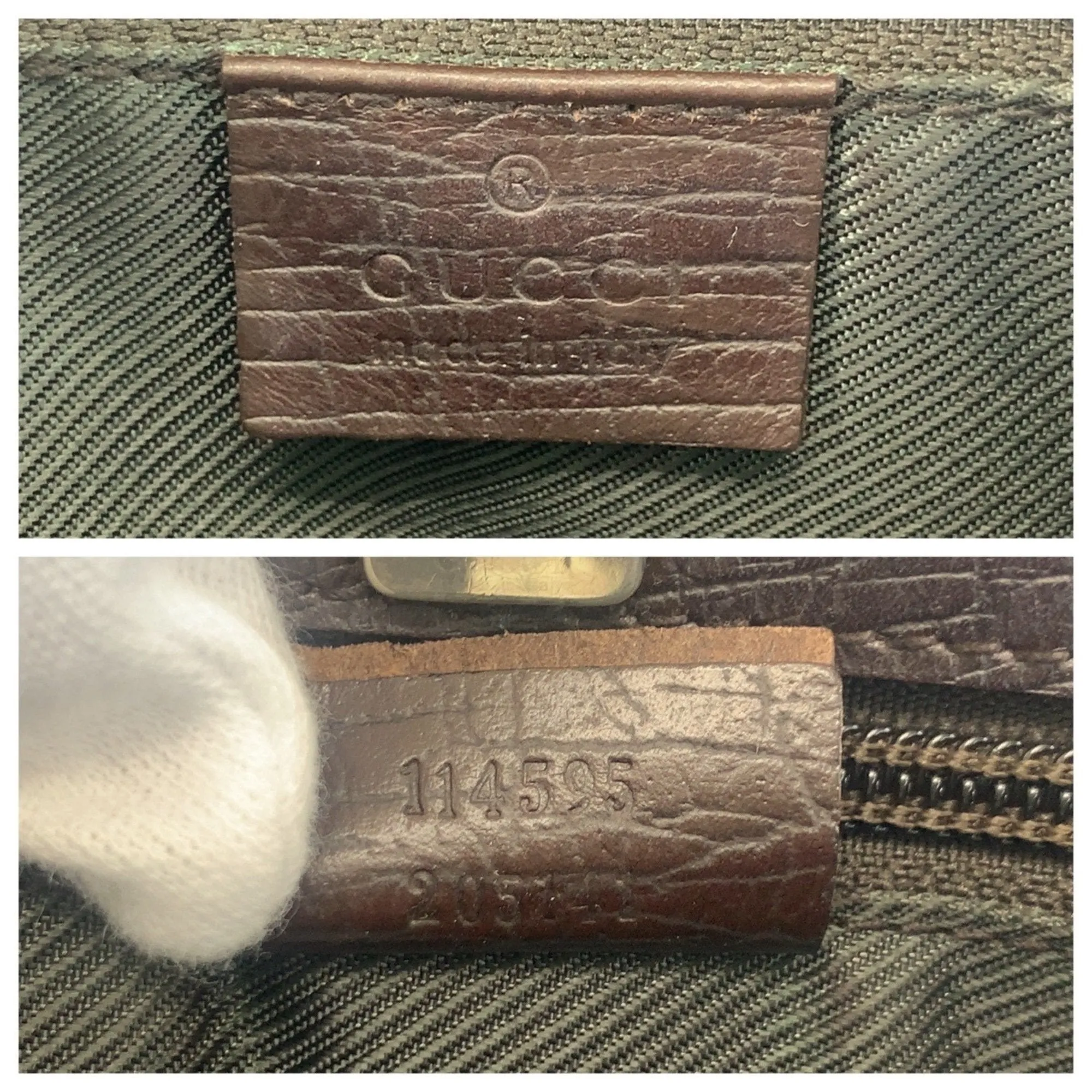Gucci  Gg Supreme Leather Shoulder Bag Tote Bag (Pre-Owned)