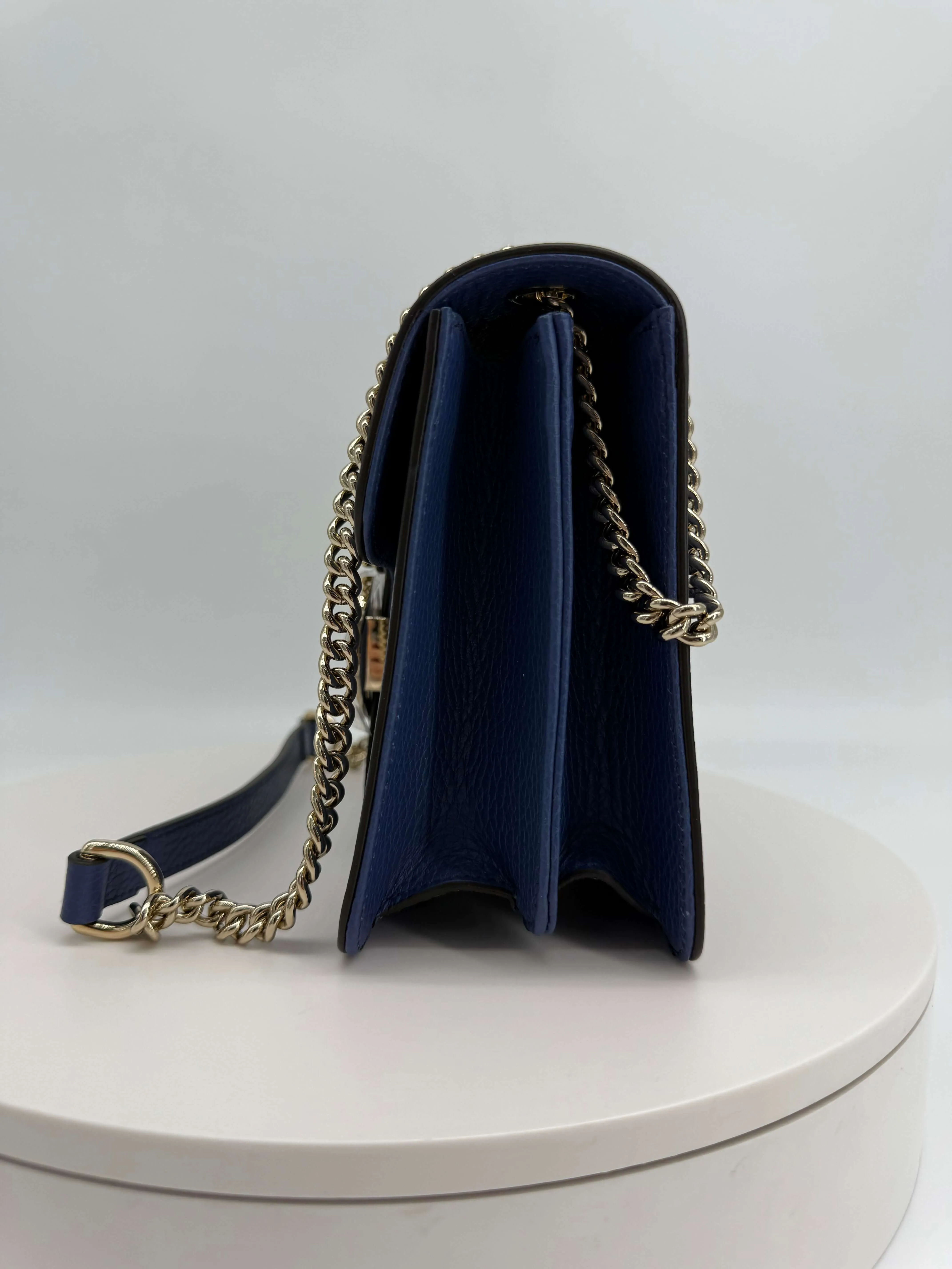 Gucci Interlocking G Small Shoulder Bag ?C Dollar Calfskin Leather