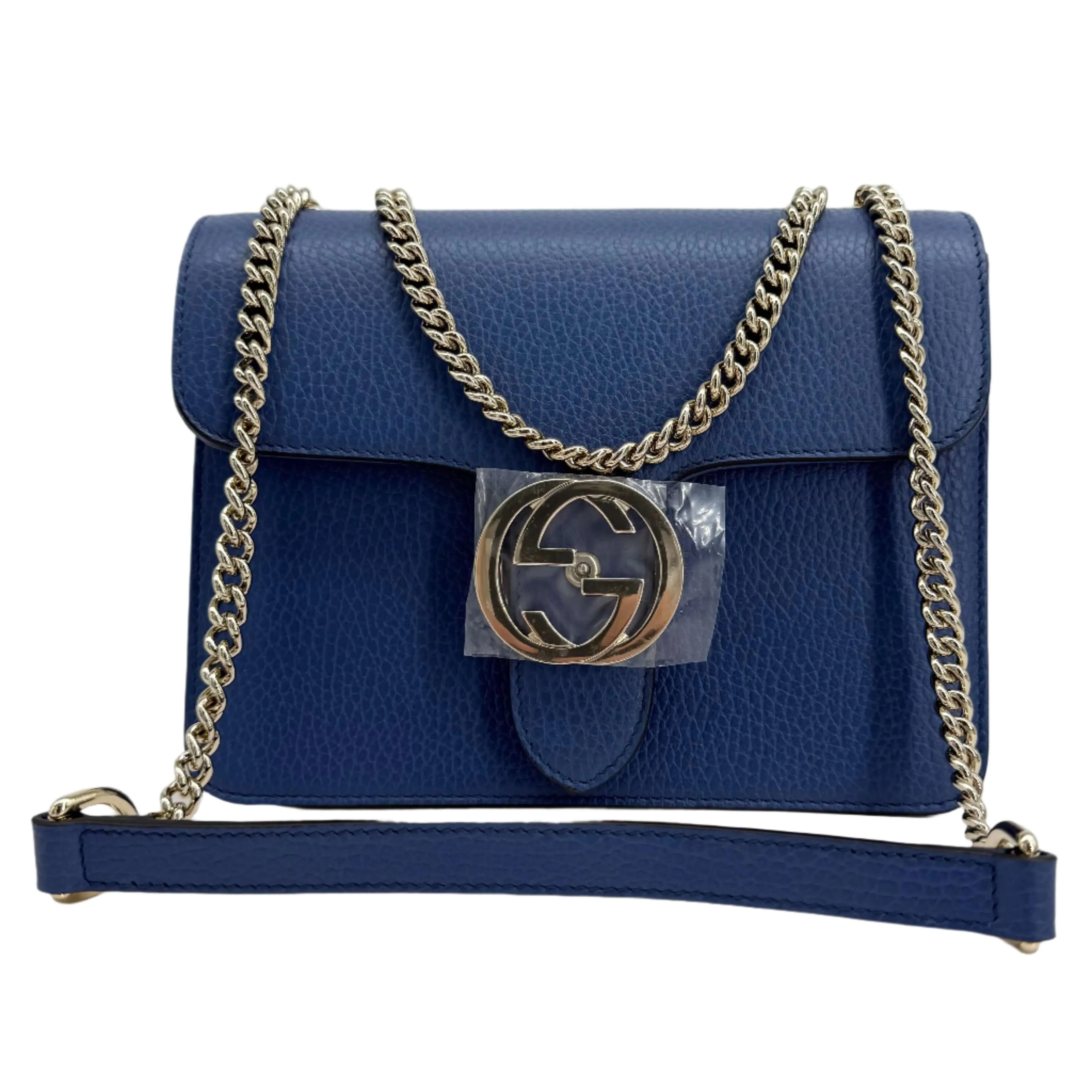 Gucci Interlocking G Small Shoulder Bag ?C Dollar Calfskin Leather