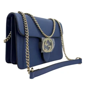 Gucci Interlocking G Small Shoulder Bag ?C Dollar Calfskin Leather
